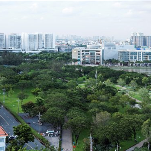 Phú Mỹ Hưng ‘phủ xanh’ từ quy hoạch đến công trình